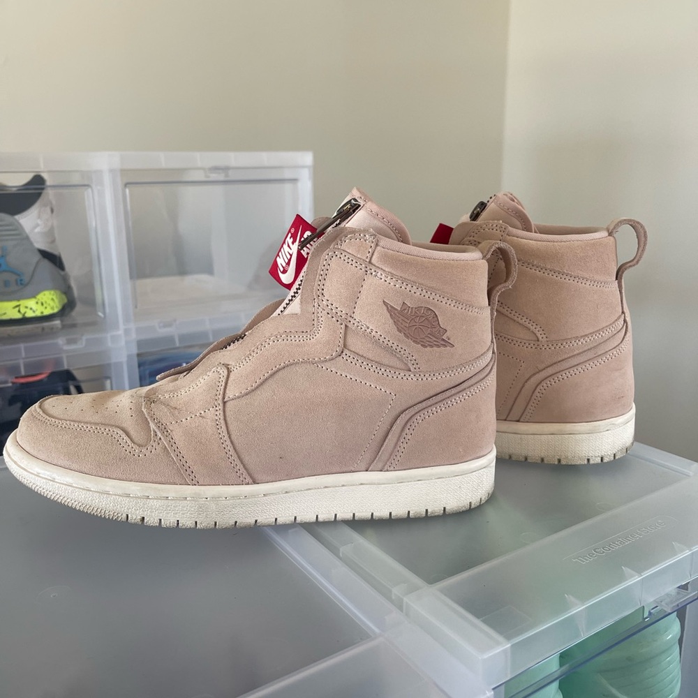 Women’s Air Jordan 1 High Zip “partial beige” - women’s size 7.5 - Picture 3 of 5